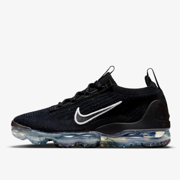 NIKE AIR VAPORMAX 2021 FK BLACK WOMEN'S Size 12 NEW Without BOX